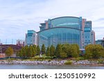 Small photo of OXON HILL, MARYLAND, USA - SEPTEMBER 11, 2016: The Gaylord national Resort and Convention Center at Potomac River waterfront. The resort offers luxurious comfort and hosts events all year around.
