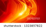 Abstract Red Ardent Background...
