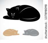  Vector Image Of An Cat On...