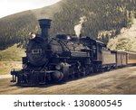 Vintage Steam Engine  Train