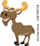 Funny Moose Cartoon