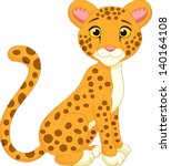 Cute Cheetah Cartoon
