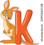 Alphabet Letter K For Kangaroo