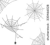 Silhouette Spiderweb On...