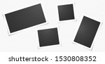 set of blank photo frames ... | Shutterstock .eps vector #1530808352