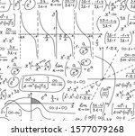 math vector seamless background ... | Shutterstock .eps vector #1577079268