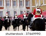 Horse Guards In Front Each...