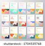 liquid soap label templates... | Shutterstock .eps vector #1704535768