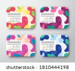 bath care cosmetics boxes set.... | Shutterstock .eps vector #1810444198