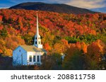 Fall Foliage And The Stowe...