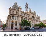 Post office in the center of Valencia, Spain