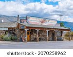 Small photo of MIDDLEMARCH, NEW ZEALAND, JANUARY 29, 2020: Middlemarch town situated on Central Otago Railway bicycle trail in New Zealand