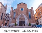 Dominican church of Santa Anastasia in Verona, Italy.