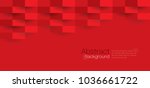 red abstract texture. vector... | Shutterstock .eps vector #1036661722