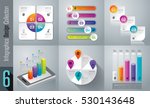 infographic design vector and... | Shutterstock .eps vector #530143648