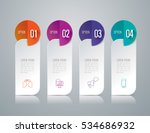 infographic design vector and... | Shutterstock .eps vector #534686932