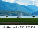 Landscape With Lake Annecy And...