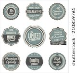 high quality labels collection | Shutterstock .eps vector #210859765