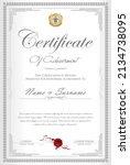Certificate Or Diploma Retro...