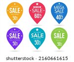 modern super sale stickers and... | Shutterstock .eps vector #2160661615