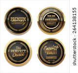 golden labels | Shutterstock .eps vector #264138155