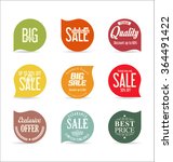 modern badges collection | Shutterstock .eps vector #364491422