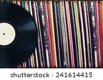 Vinyl Record With Copy Space In ...