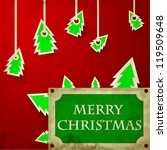 christmas badge 3 | Shutterstock .eps vector #119509648