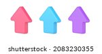 collection multicolored arrows... | Shutterstock .eps vector #2083230355