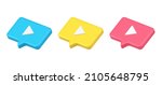 multicolored isometric... | Shutterstock .eps vector #2105648795