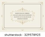 vintage ornament quote marks... | Shutterstock .eps vector #329578925