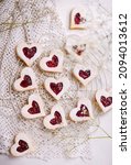 Linzer Cookies For Valentine's...