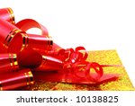 box with a gift on a white... | Shutterstock . vector #10138825