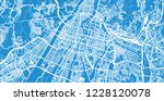 urban vector city map of... | Shutterstock .eps vector #1228120078