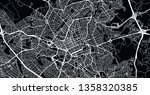 urban vector city map of... | Shutterstock .eps vector #1358320385