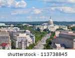 Washington Dc   Aerial View Of...