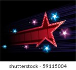 Star Shape Neon For Poster At...