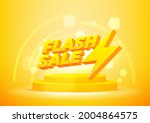 flash sale banner template.... | Shutterstock .eps vector #2004864575