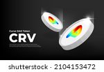curve dao token  crv  banner.... | Shutterstock .eps vector #2104153472