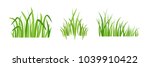 eco green grass icons | Shutterstock .eps vector #1039910422
