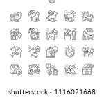 well crafted pixel perfect... | Shutterstock .eps vector #1116021668