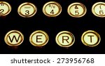 the letters of the word value... | Shutterstock . vector #273956768