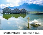 Kochel Lake   Bavaria   Germany ...