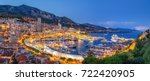 Monaco Port Evening View
