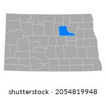 Map Of Benson In North Dakota...
