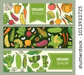 eat healthy food poster with... | Shutterstock .eps vector #1013933725