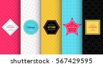 bright modern seamless pattern... | Shutterstock .eps vector #567429595