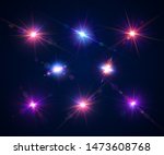 sparkling light effects of... | Shutterstock .eps vector #1473608768