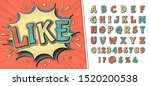 comics font  funny kid's... | Shutterstock .eps vector #1520200538
