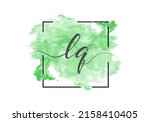 calligraphic lowercase letters... | Shutterstock .eps vector #2158410405